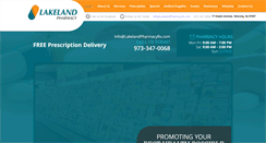 Desktop Screenshot of lakelandpharmacyrx.com