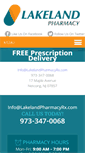 Mobile Screenshot of lakelandpharmacyrx.com